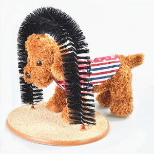 Rascador de arco para mascotas, cerdas masajeadoras para rascar, juguetes para gatos, gran oferta - Product Image 3