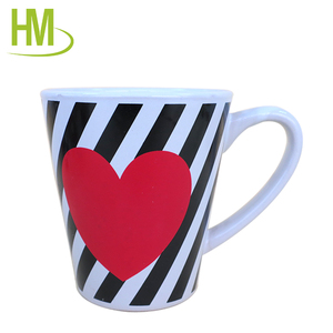 Hermosa cerámica <span class=keywords><strong>tazas</strong></span> de café <span class=keywords><strong>pintura</strong></span> taza con el corazón - Product Image 4