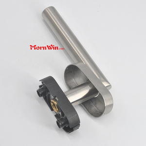 Factory Price Stainless Steel <strong>Window</strong> <strong>Handle</strong> <strong>Lock</strong> with Plastic Base - Product Image 2
