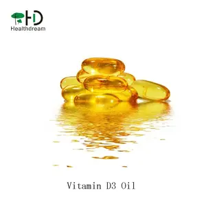 GMP fabrika gıda sınıfı vitamin d3 yağı 1MIU/G, vitamin d3 sıvı