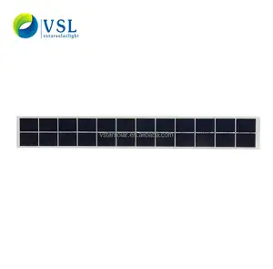 900*85*4.6มม. 8W 6V Polycrystalline โมดูลแสงอาทิตย์รูปร่างบางเฉียบสำหรับไฟถนนแบบบูรณาการ