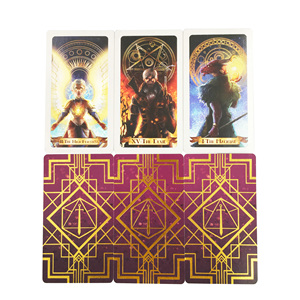 Venta al por mayor personalizado impreso oráculo tarjetas Tarots en diferentes estilos con guía hecha de papel de alta calidad fabricante directo - Product Image 6