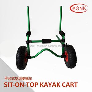 Yonk Deluxe 알루미늄 싯온탑 카약 트롤리 (10 인치 펑크 방지 PU 폼 휠 포함) - Product Image 6
