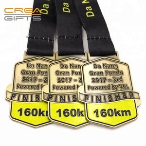 2025 medaglione <span class=keywords><strong>Da</strong></span> Nang Gran Fondo. 2017-3rd Powered by VCL Finisher 160km Marathon Running trofei sportivi e medaglia d'onore - Product Image 5