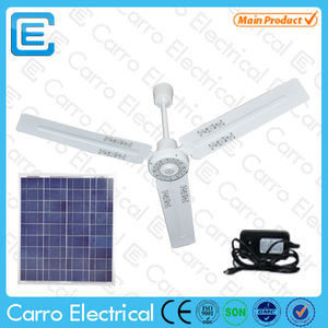 <span class=keywords><strong>El</strong></span> último modelo 50-350rpm 48 o pulgadas pulgadas 56 solar dc ventilador de techo decorativo con luces - Product Image 5
