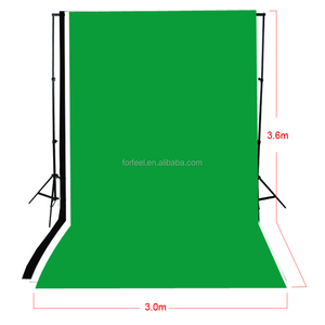 Fotografiche equipmet/Photo Studio Kit di Illuminazione con il <span class=keywords><strong>Nero</strong></span>/<span class=keywords><strong>Bianco</strong></span>/Verde Mussole Sfondi Sfondo Soft box Sistema di Supporto - Product Image 2