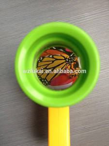 Alibaba China 3X plástico ajustable insectos bug catcher y visor lupa lupa con el acrílico lente para juguetes - Product Image 3