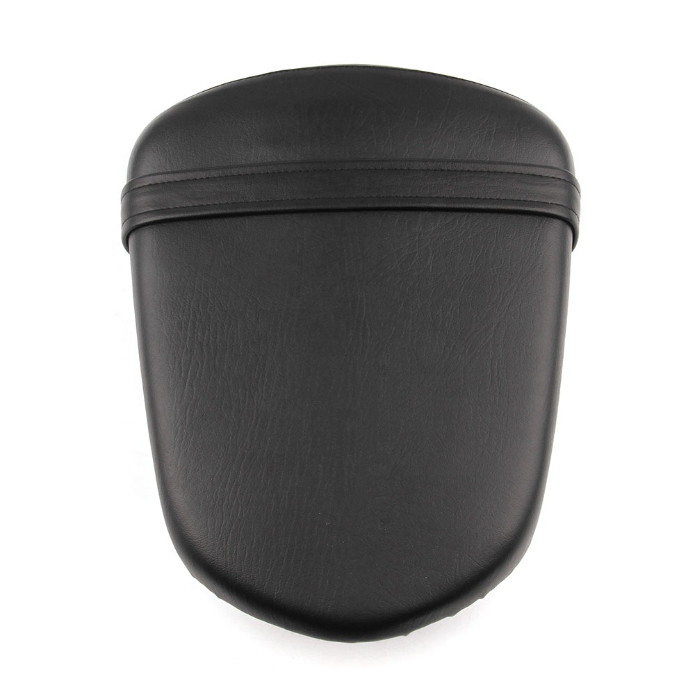 Rear Seat Cover Cushion Leather Pillow Motorcycle Passenger Seat For Suzuki GSXR600 750 K6 2006-2007