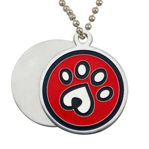 Custom Shape Blank Metal <strong>Dog</strong> <strong>Tag</strong> Sublimation Aluminum Pet <strong>Collar</strong> <strong>Name</strong> Id <strong>Tag</strong> - Product Image 5