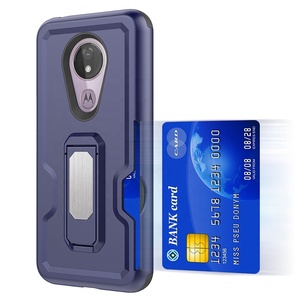 <span class=keywords><strong>La</strong></span> Meilleure Vente pour des accessoires De téléphone Portable hybride pour béquille téléphone housse pour Moto G7 Puissance - Product Image 6