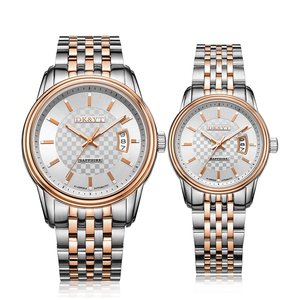 <span class=keywords><strong>Orologi</strong></span> da Polso <span class=keywords><strong>di</strong></span> Lusso Personalizzati <span class=keywords><strong>di</strong></span> Alta Qualità, <span class=keywords><strong>Orologi</strong></span> al Quarzo <span class=keywords><strong>per</strong></span> San Valentino, <span class=keywords><strong>Orologi</strong></span> in Acciaio Inossidabile <span class=keywords><strong>per</strong></span> Coppie, Uomo e Donna - Product Image 2