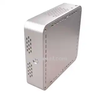 Mỏng Mini Itx Mini PC Trường Hợp A02-H56 Trong Kho Hợp Kim Nhôm, Ngang, Cho Máy Tính Nhúng/Braeborn Hệ Thống/HTPC/Mini Máy Tính Để Bàn