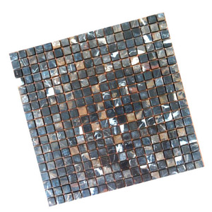 Estrella al por mayor rompecabezas 3D diamante forma de pared Ming mármol <span class=keywords><strong>verde</strong></span> <span class=keywords><strong>linterna</strong></span> mosaico - Product Image 2