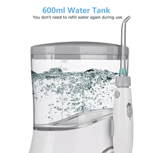 Máy rửa răng Chăm sóc răng miệng Bình chứa nước 600ml Máy tưới nước răng miệng - Product Image 4