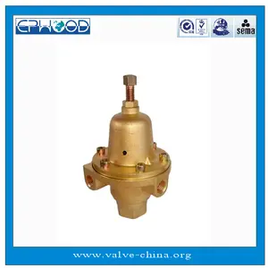 China Gemaakt 1301F Natuurlijke Gas Regulator Messing Body Direct Bediende Hoge Druk Verminderen Regulator Outlet Druk