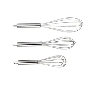 12 inch cấp thực phẩm thép không gỉ trứng Beater, nhà bếp Hướng dẫn sử dụng trứng Whisk