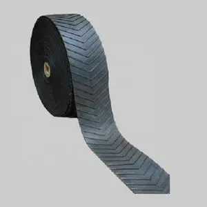 Type sans fin V Pattern Chevron Bande transporteuse en caoutchouc industriel pour <span class=keywords><strong>l</strong></span>'industrie du ciment ISO9001 Tissu certifié EP/<span class=keywords><strong>NN</strong></span>/CC - Product Image 1