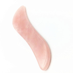 Set Completo di Strumenti per Massaggio Facciale in Quarzo Rosa Naturale, per Cura della Pelle, Drenaggio Linfatico e Terapia di Agopressione - Product Image 3