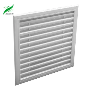 low price ceiling wall pvc plastic material return air vent grille