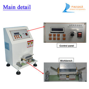 En plastique encre frotter résistance à l'<span class=keywords><strong>abrasion</strong></span> testeur - Product Image 2