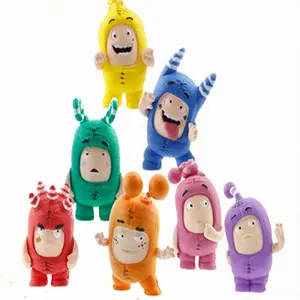 Collectibles mini oddbods pogo face changer figure toys