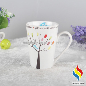 11 OZ esmaltado taza con etiqueta de encargo para padres <span class=keywords><strong>del</strong></span> regalo <span class=keywords><strong>del</strong></span> día - Product Image 1