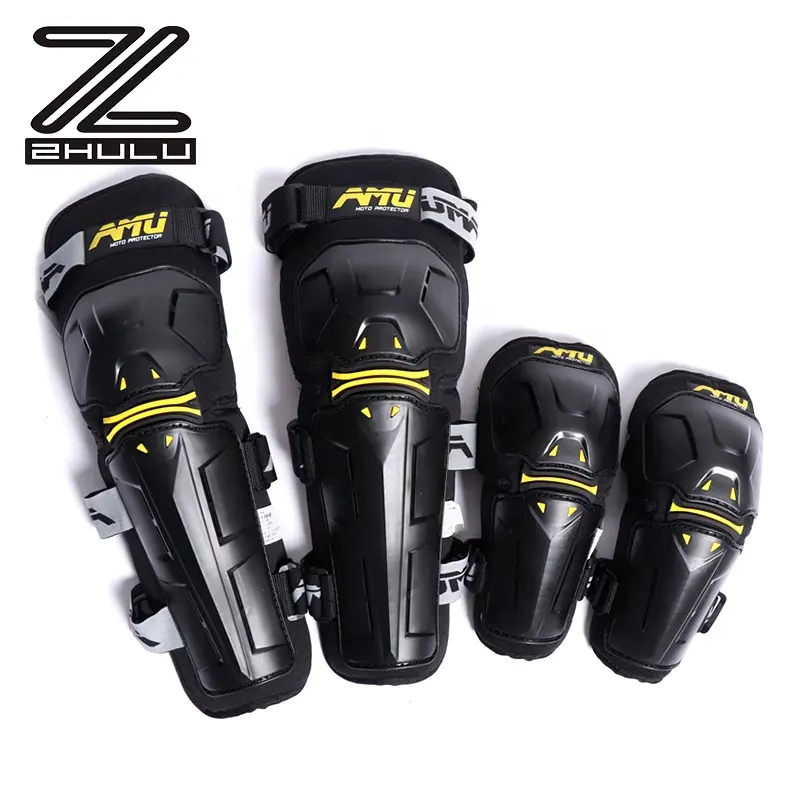 TNAC custom Four-piece set Motorcycle Protector Elbow and Knee Pads