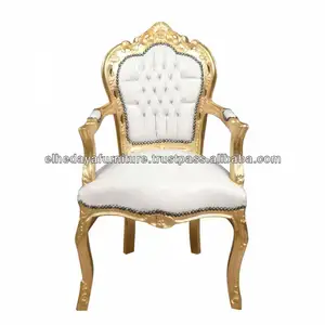 Baroque chair with arms