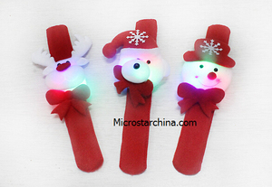 En STOCK modèles mixtes de noël parti cadeau lumière Clap anneau - Product Image 2