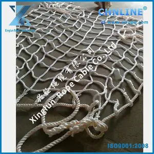 3 M*3 M Shipping PP Rope Made Marine Cargo Sling Net For Sale