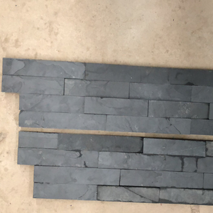 Cinese naturale di colore scuro piastrelle di ardesia <span class=keywords><strong>per</strong></span> rivestimento murale culturale pannello di parete impilato <span class=keywords><strong>pietra</strong></span> arenaria rivestimento di <span class=keywords><strong>pietra</strong></span> - Product Image 4