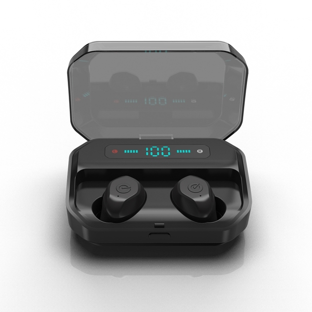 2022 Earteana TWS P10 SXP Newest In-Ear Wireless Bluetooth Earbuds with 3500 MAh Power Bank, LED Battery Display