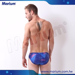 Calzoncillos de natación de entrenamiento de carreras transpirables de talla grande para hombre, ropa deportiva estampada 2016 - Product Image 4