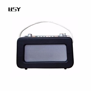 Hessiyuan — télécommande internet rétro portable, DAB/DAB + fm, connecteurs radio, adaptateur ac, vente en gros - Product Image 4