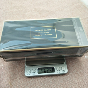<span class=keywords><strong>Bougie</strong></span> parfumée luxueuses ornée de cire de soja, pot parfumé en verre lisse, boîte-cadeau, de haute qualité - Product Image 4