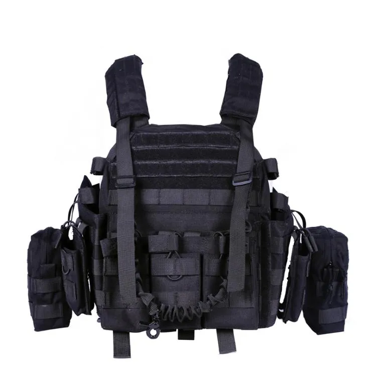 Grosir serangan Camo Gear Molle rompi taktis keamanan