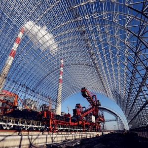 Estructura <span class=keywords><strong>de</strong></span> acero para techo <span class=keywords><strong>de</strong></span> armazón espacial, diseño <span class=keywords><strong>de</strong></span> nave industrial metálica usada para almacenamiento, en venta - Product Image 6