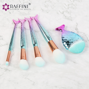 Set di Pennelli per <span class=keywords><strong>Trucco</strong></span> Personalizzabili, Set di Pennelli per <span class=keywords><strong>Trucco</strong></span> a Tema <span class=keywords><strong>Sirena</strong></span>, Set di Pennelli per Makeup - Product Image 4