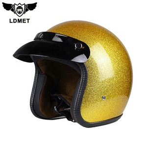 Proveedor china con confianza punto CE cartification de la cara abierta del casco escamas de metal - Product Image 1