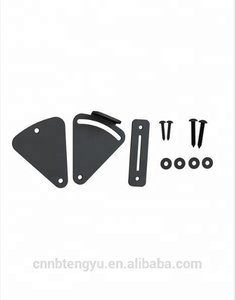 Baja Karbon <span class=keywords><strong>Barn</strong></span> <span class=keywords><strong>Door</strong></span> <span class=keywords><strong>Hardware</strong></span> Pintu Geser Baut Kunci Latch untuk Pintu Kayu - Product Image 4