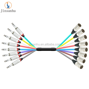 <span class=keywords><strong>Cavo</strong></span> XLR Maschio-Femmina <span class=keywords><strong>RCA</strong></span> a 8 Pin Multistadio di Alta Qualità Jinsanhu, Vendita all'Ingrosso - Product Image 5