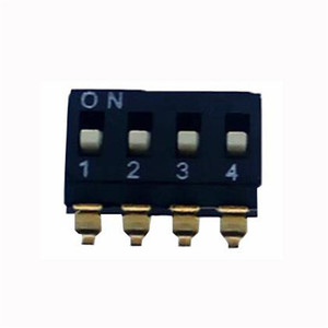 2.54Mm Pitch Double Row 8 Pin 4 Vị Trí Cách SMD DIP Switch - Product Image 1
