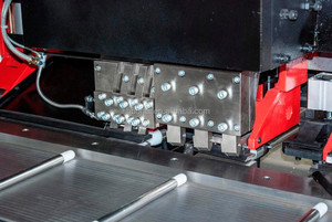 Tự động v rãnh CNC Vee cắt thép không gỉ tấm kim loại v-cắt Máy uốn cho tủ cửa ra vào, thang máy - Product Image 4