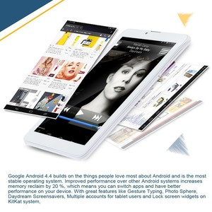 Android 4.4 tableta del teléfono 7 pulgadas tableta táctil con tarjeta sim <span class=keywords><strong>A33</strong></span> quad core, 512 MB / 8 <span class=keywords><strong>GB</strong></span> - Product Image 3