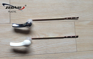 Levier de bascule pour toilettes en acier inoxydable, <span class=keywords><strong>poignée</strong></span> de levier pour réservoir de toilette, raccord pour cnsl - Product Image 2
