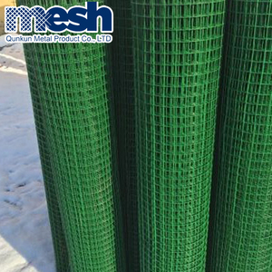 Rouleau de treillis métallique soudé enduit de plastique PVC pour la fabrication de pièges à crabes - Product Image 4