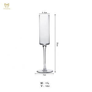 6 oz Straight <strong>Champagne</strong> Flute Crystal Glass Wedding <strong>Champagne</strong> Cylinder Glasses <strong>Champagne</strong> <strong>Coupes</strong> - Product Image 6