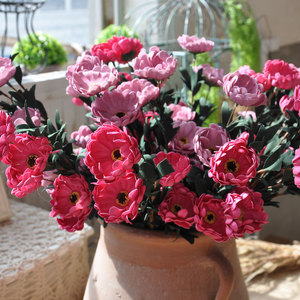 Nuova Produzione di Fiori Artificiali in PE, Margherite e Crisantemi - Product Image 2