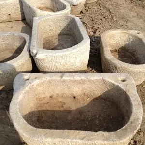 Garden reclaimed Antique pig and cow water troughs