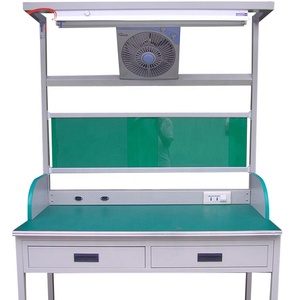 <span class=keywords><strong>Taller</strong></span> de fábrica de electrónica con ensamblaje de luz, línea de producción, montaje antiestático, <span class=keywords><strong>mesa</strong></span> de reparación de consola, <span class=keywords><strong>mesa</strong></span> de embalaje - Product Image 5